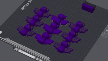Шарнирная гибкая летучая мышь для 3D-печати........ 1