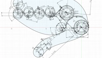Зажим для сумки Curvy Cam Lock 8