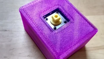 WeMos D1 Mini и чехол для защиты кнопок