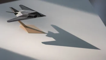 Модель дисплея F-117 8