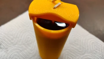 Candle mold 40x100 with a string lock