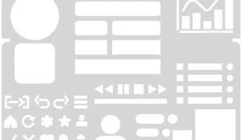 UI/UX трафарет в формате А6 1