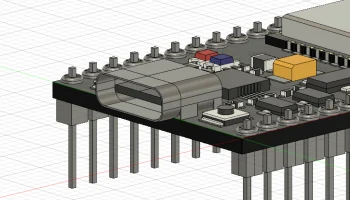 NodeMCU ESP32 3D модель 1