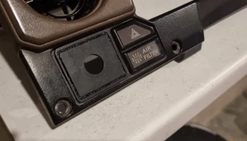 Заглушка переключателя приборной панели Toyota Troopcarri...