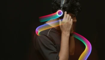 Светодиодные наушники NeoPixel