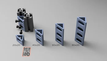 2020 Угловой кронштейн (Угловая треугольная призма) 20x20.. 1
