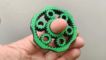 Планетарные шестерни Fidget Spinner 1
