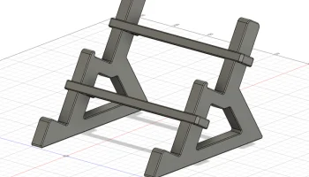 Двухслойная механическая подставка для клавиатуры