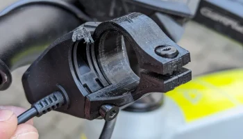 Ремонт сломанного хомута Bosch Kiox BC 350 | Холтерунг дл...
