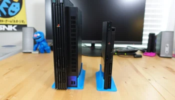 Толстая и тонкая вертикальные подставки для PlayStation 2 1
