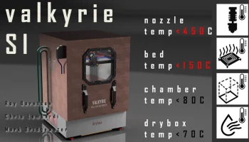Высокотемпературный 3D-принтер Valkyrie DIY........