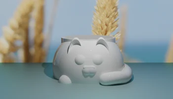 Милый кошачий плантатор