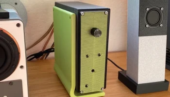 Корпус 4-канального усилителя DSP для плат Dayton Audio и Su 4