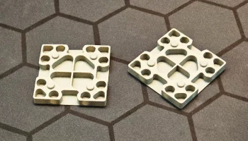 (Устарело) Masterful Dungeon Tiles v1 (Устарело) - модульная плитка подземелья 2x2 - система сменной верхней части для D&D и ролевых игр 3