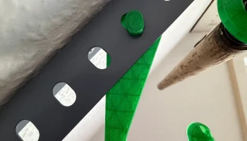 Haken f&uuml;r DIY Rutenmagazin / Крючок для держателя удилища.. 1