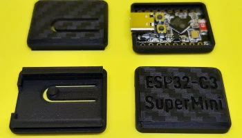 Akszon LED Skaut - Корпус ESP32-C3 SuperMini с кнопкой за.. 1