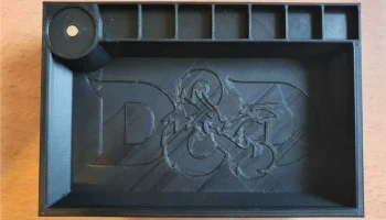 Подставка для кубиков и хранилище D&D 3