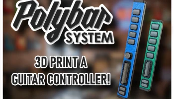 Polybar System - гитарные контроллеры, напечатанные на 3D...