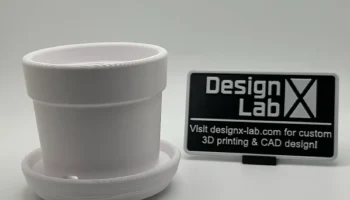 Маленький круглый горшок для растений - designx-lab.com...
