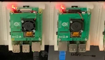 Крепление на DIN-рейку для Raspberry Pi 4 1