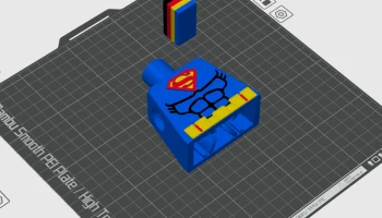 300% фигурка Супермена, похожая на LEGO... 1