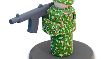 Нижний диапазон - стрелок JSDF