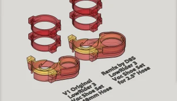 LowRider 3 CNC - крепление Makita серии 700 и съемный пылеза 4