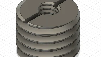 Переходник с резьбой от 1/4" до 5"8