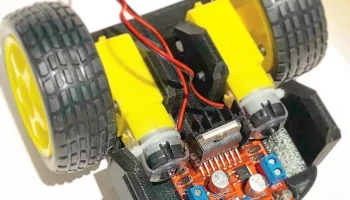 Компактное шасси робота Arduino 1