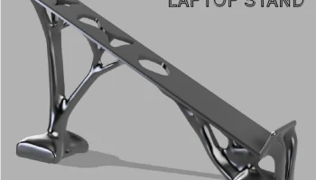 Подставка для ноутбука MacBook Генеративный органический ...