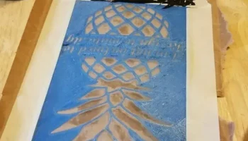 Трафарет для трафаретной печати: Psych Pineapple Design..... 4