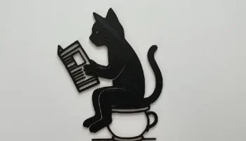 Настенный рисунок с котом № 23