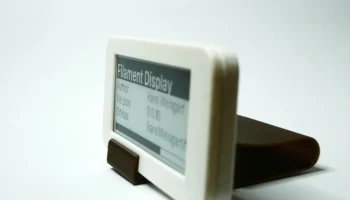 E-ink дисплей для данных MQTT 4