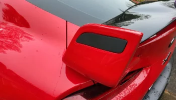 Концевая пластина для послепродажного спойлера заднего кр...