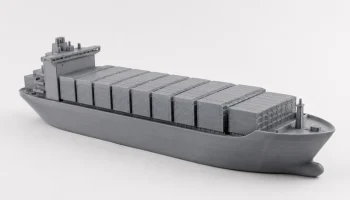 Modell eines Containerschiffs - Модель контейнеровоза.......
