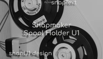 Держатель катушки Snapmaker U1 - быстрая минималистичная ...