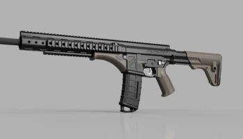 PAAR15 V4 / ar15 для печати / обвес Airsoft m4 AEG... 1