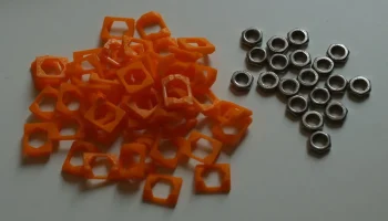 Вспомогательная шестигранная гайка M5 (шестигранные гайки.. 3