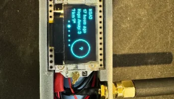 Heltec LoRa 32 v3 + сетчатый корпус 18650 1