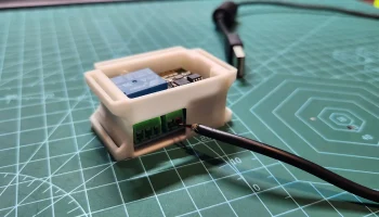Корпус релейного модуля ESP01/01S 7
