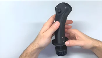 Джойстик-джойстик для авиасимулятора, распечатанный на 3D...