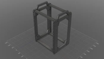 Серверная стойка Mini Rack 10 дюймов для направляющих Nav... 3
