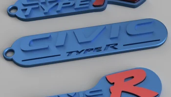 Брелки Civic Type R