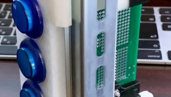 Крепление на DIN-рейку для аркадных кнопок 30 мм.........