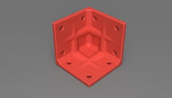 Угловой соединитель (60x60x60x5x5) Угловой соединитель (60x60x60x5x5)