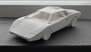 Печать на месте Lamborghini Countach LP400 1/50 2