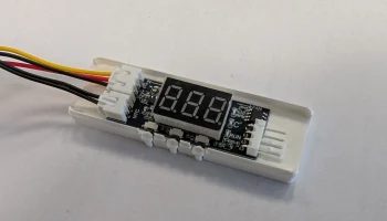 Корпус для модуля цифрового дисплея с ШИМ-контроллером ск...
