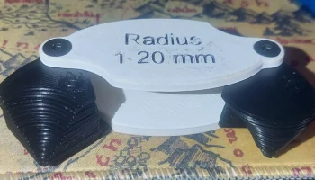 Гайка и болт M5 (для калибра радиуса 1-20 мм от mibla) 2