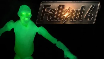 Шарнирная фигурка Fallout 4 Glowing One