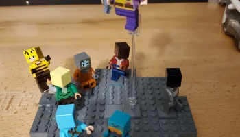 Булава, совместимая с LEGO Minecraft 4